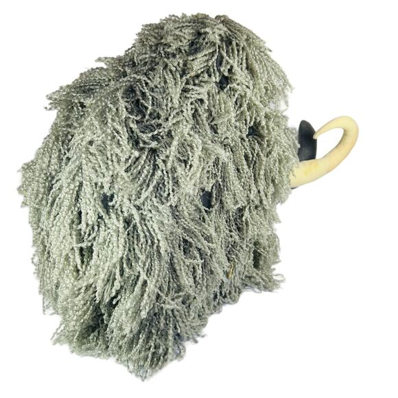 New! Vintage Kicks Kamar Mogul Jr yarn hair plush mammoth elephant - Picture 5 of 16